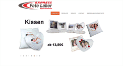 Desktop Screenshot of expressfotolabor.de